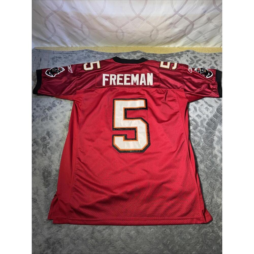Tampa Bay Buccaneers Josh Freeman #5 NFL Reebok On Field Stitched Jersey Size 52 - Picture 7 of 15